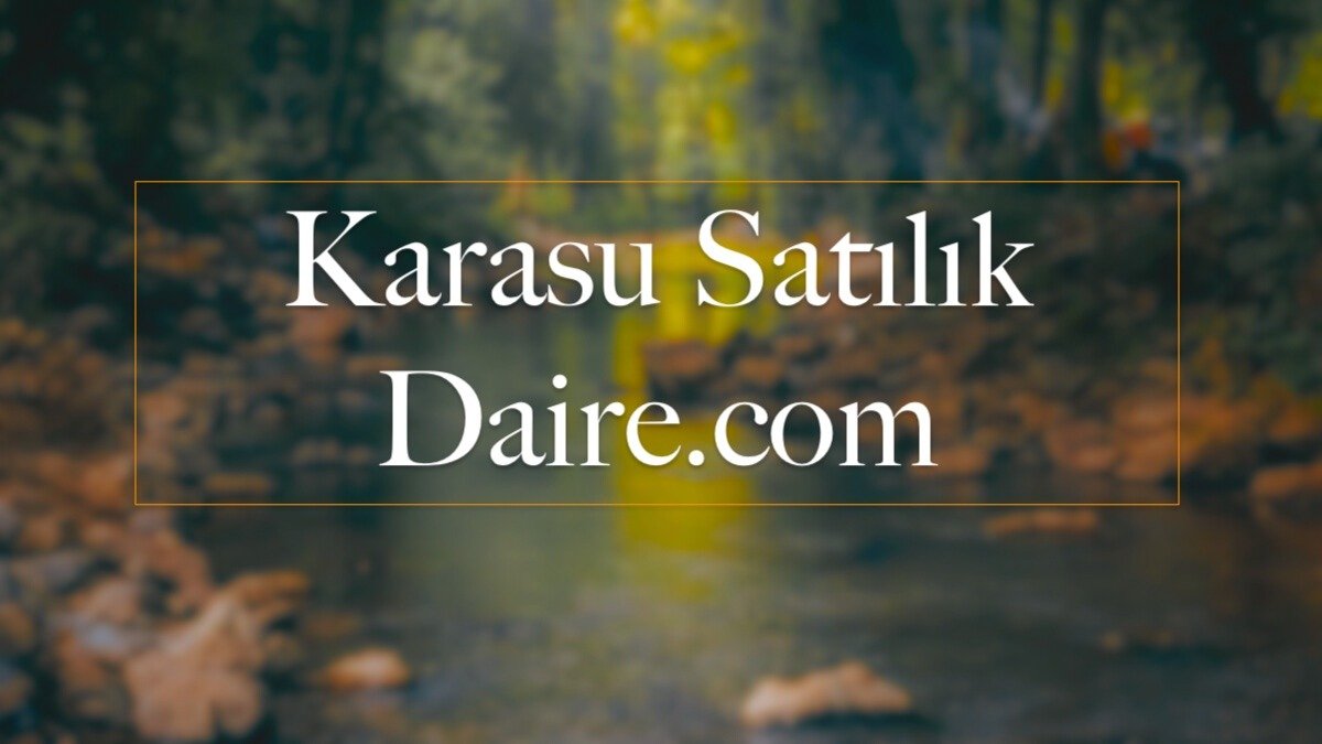 Karasu Denize Yakın Satılık Yazlık